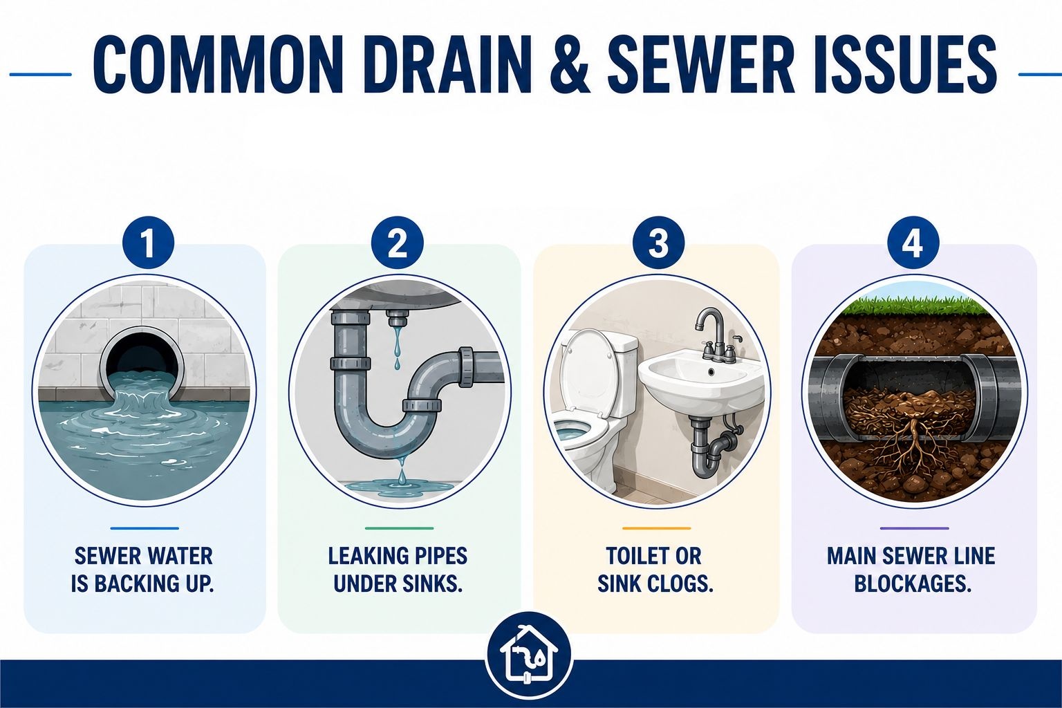 Common Drain and Sewer Issues Clifton, NJ